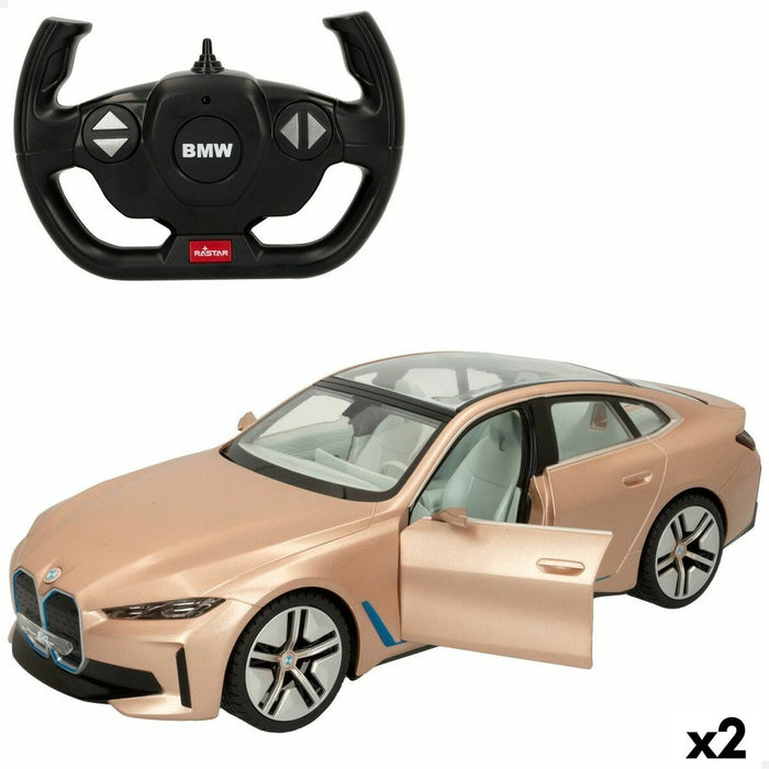 Mașină Radio Control BMW i4 Concept 1:14 Auriu* (2 Unități)