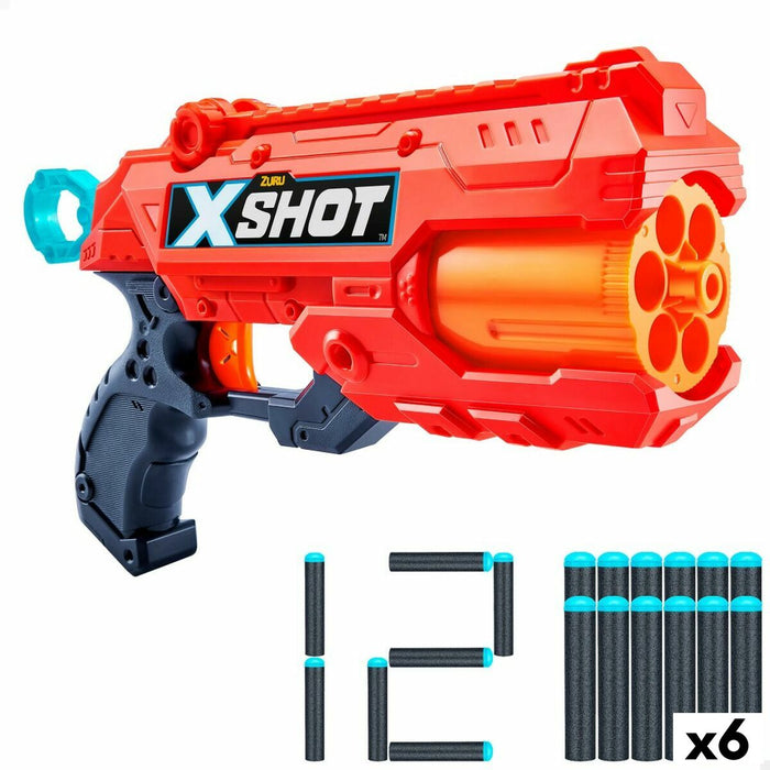 Pistol cu Săgeți Zuru REFLEX 6 28 x 17,5 x 6 cm (6 Unități)