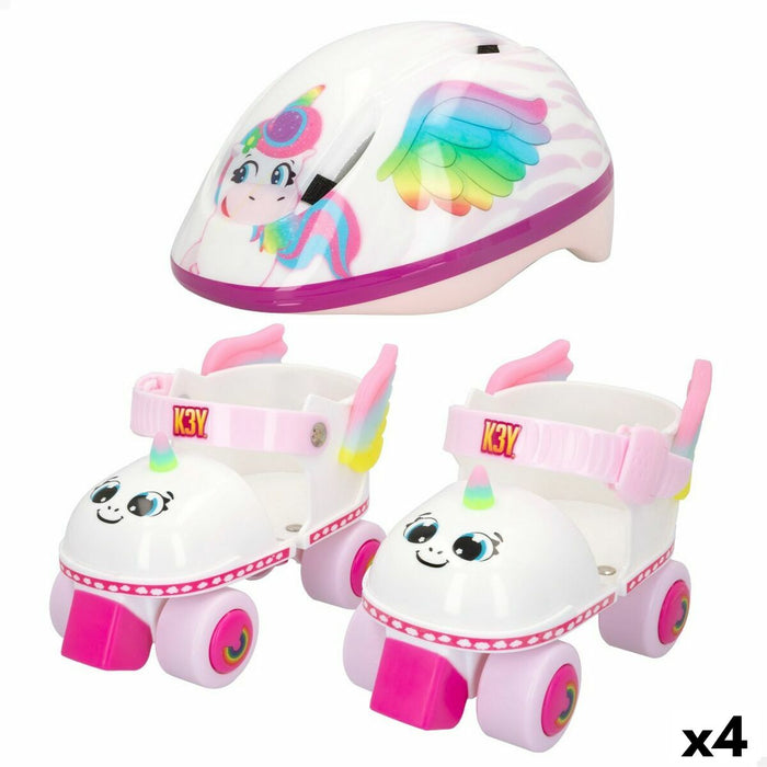 Patine cu Rotile K3yriders Unicorn Cască 24-30