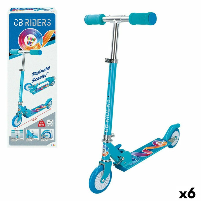Trotinetă Colorbaby Albastru 6 Unități