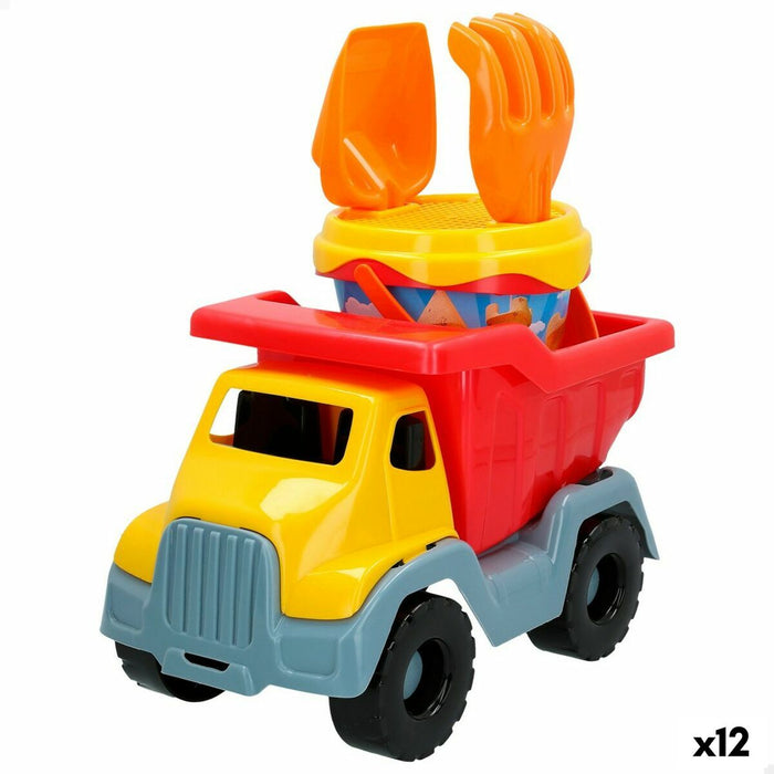 Set de jucării de plajă Colorbaby MR CRABY CONSTRUCTION polipropilenă (12 Unități)