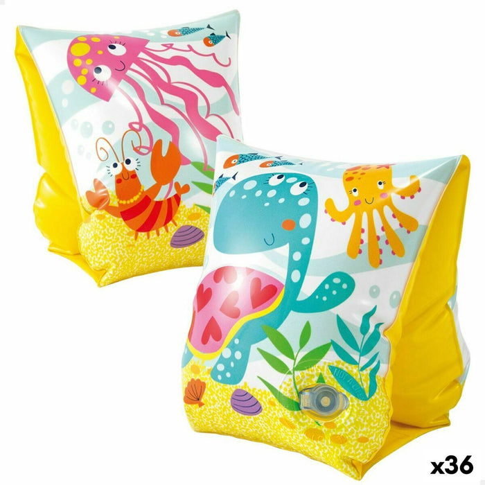 Manșoane Intex Under the sea 12,5 x 13 x 12,5 cm (36 Unități)