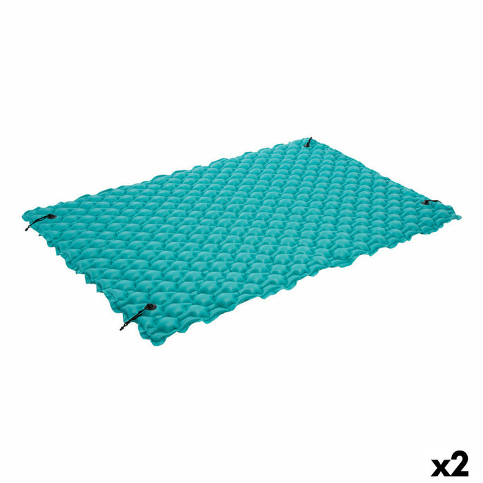 Colac Gonflabil Intex Pătură Turquoise 290 x 213 cm (2 Unități)