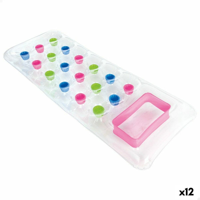 Saltea gonflabilă Intex Transparent 18 Ochelari 188 x 17 x 71 cm
