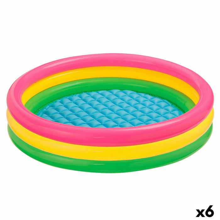 Piscină Gonflabilă pentru Copii Intex Sunset Cercuri 275 L 147 x 33 x 147 cm (6 Unități)