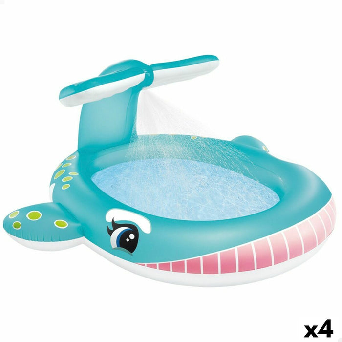 Piscină Gonflabilă pentru Copii Intex Balenă 200 L 196 x 91 x 201 cm (4 Unități)