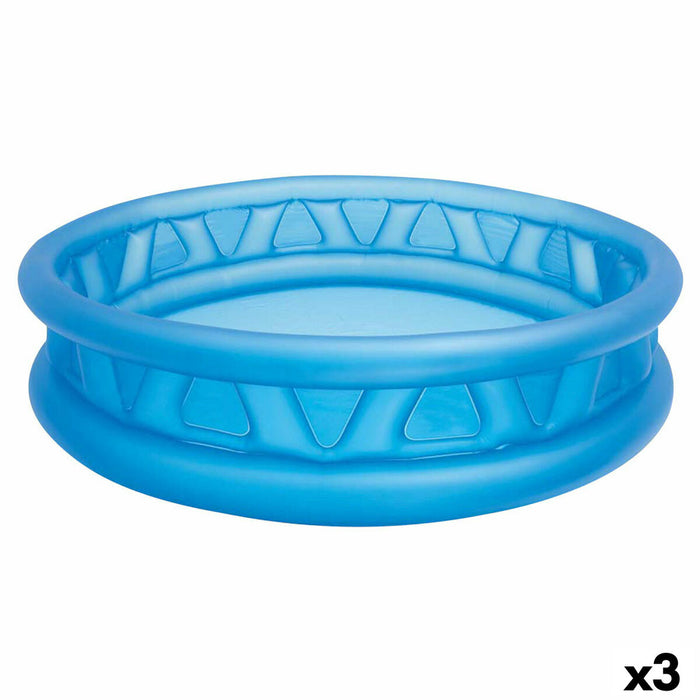 Piscină Gonflabilă pentru Copii Intex Albastru Rotundă 790 L 188 x 46 x 188 cm (3 Unități)