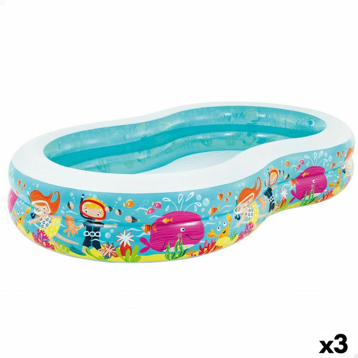 Piscină Gonflabilă Intex Paradise 700 L 262 x 46 x 160 cm (3 Unități)