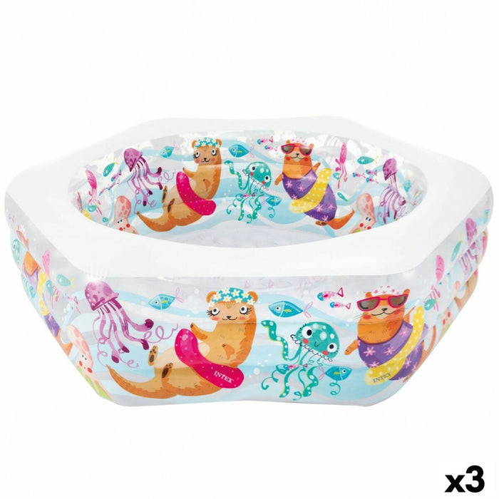 Piscină Gonflabilă Intex Acuario 510 L 191 x 61 x 178 cm (3 Unități)