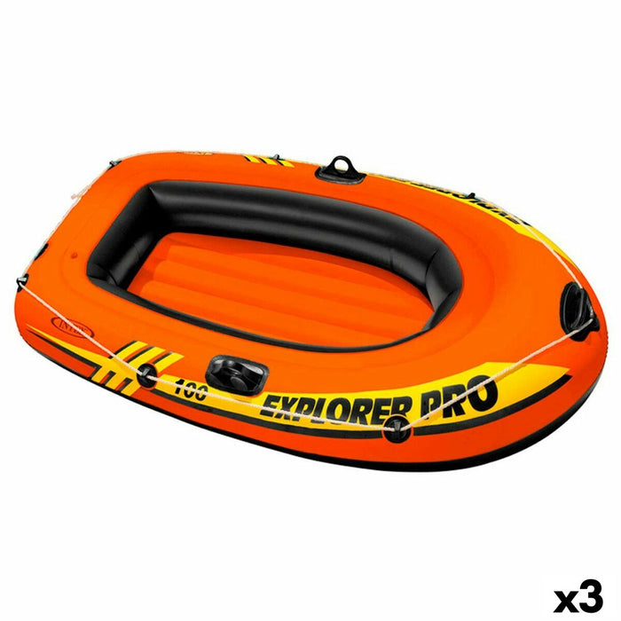 Barcă Gonflabilă Intex Explorer Pro 100 3 Unități 160 x 29 x 94 cm