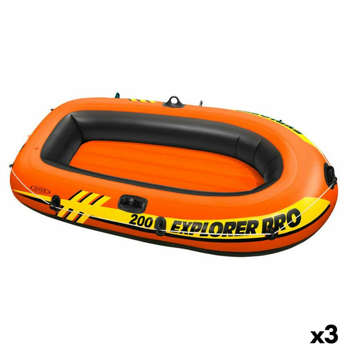 Barcă Gonflabilă Intex Explorer Pro 200 3 Unități 196 x 33 x 102 cm