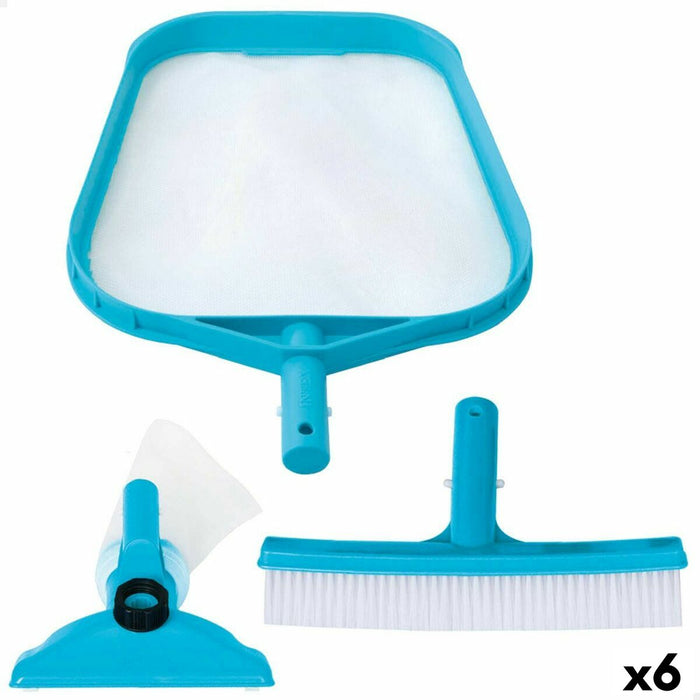 Kit de mantenanță pentru piscine Intex Basic 30 x 3 x 41 cm (6 Unități)