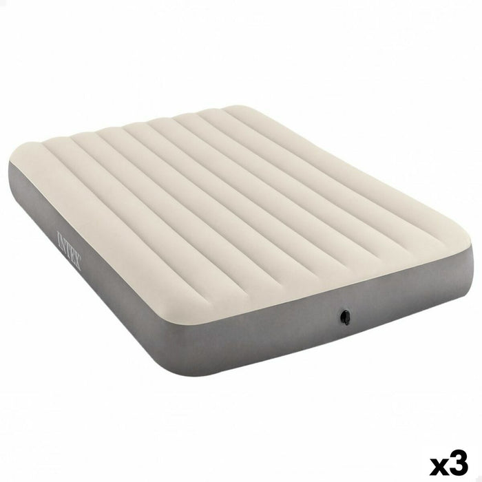 Saltea Gonflabilă Intex 152 x 25 x 203 cm (3 Unități)