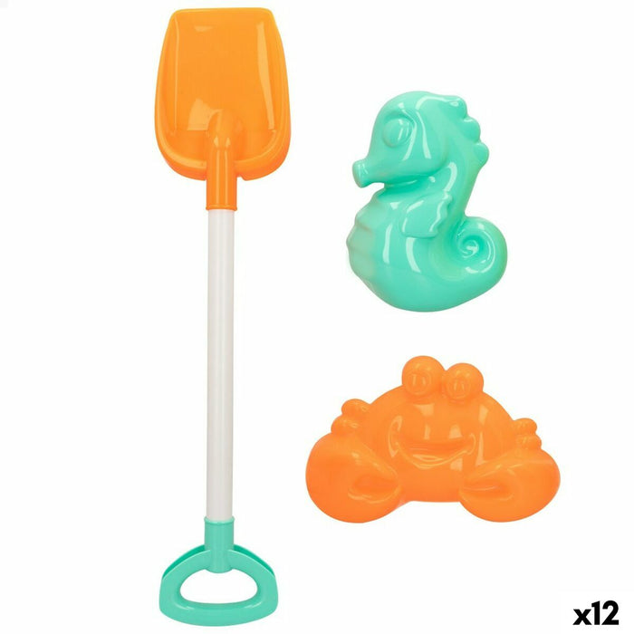 Set de jucării de plajă Colorbaby 3 Piese 58 cm (12 Unități)