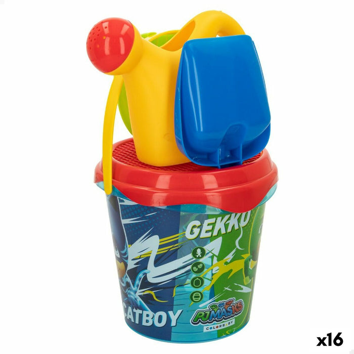 Set de jucării de plajă Peppa Pig Ø 18 cm (16 Unități)