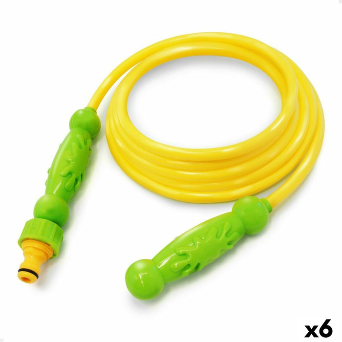 Coardă de Sărit cu Mânere Aspersor Plastic 3,4 x 285 x 3 cm