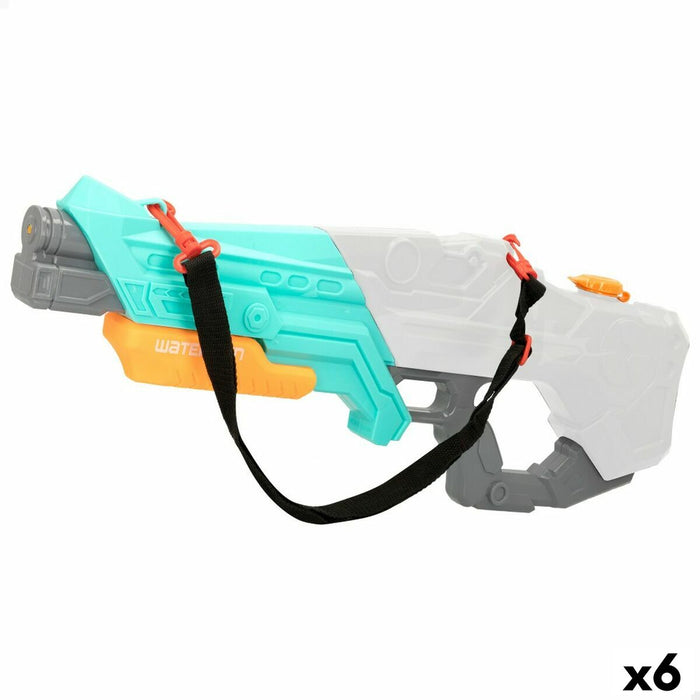 Pistol cu Apă Colorbaby AquaWorld 1,8 L 65 x 22,5 x 6,5 cm (6 Unități)