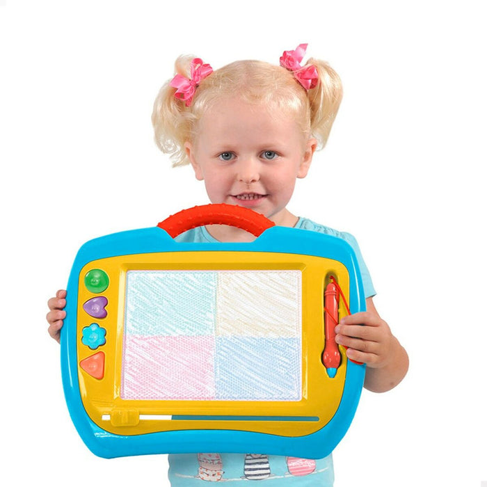 Tablă Magică PlayGo Plastic 35 x 30 x 4 cm (6 Unități)