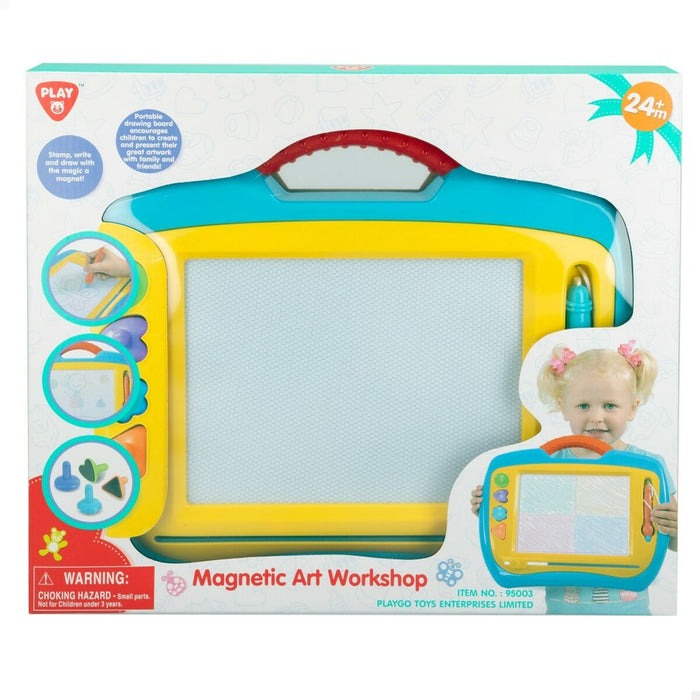 Tablă Magică PlayGo Plastic 35 x 30 x 4 cm (6 Unități)