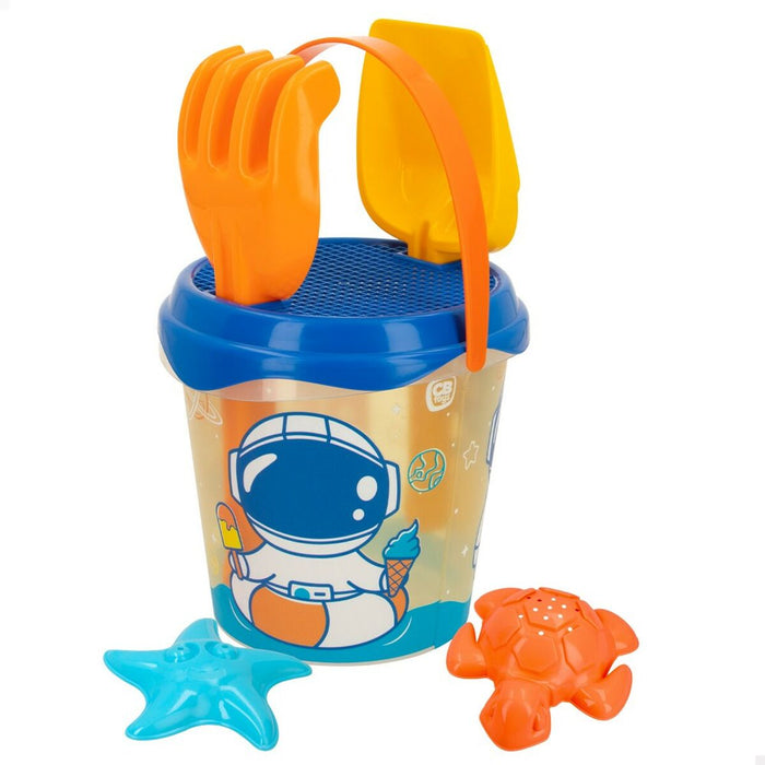 Set de jucării de plajă Colorbaby Ø 18 cm polipropilenă (16 Unități)