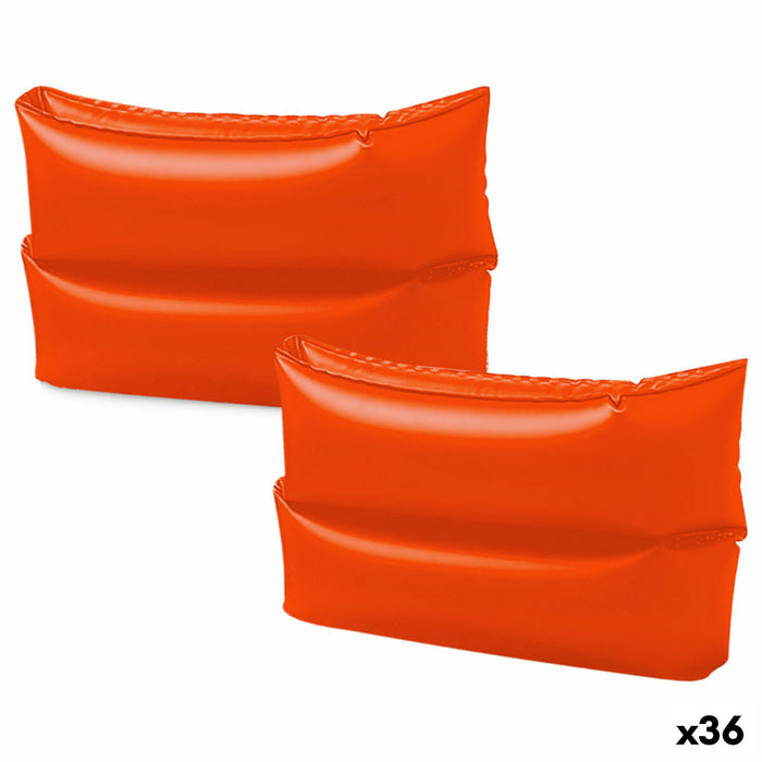 Manșoane Intex Gonflabil Roșu 25 x 17 cm (36 Unități)