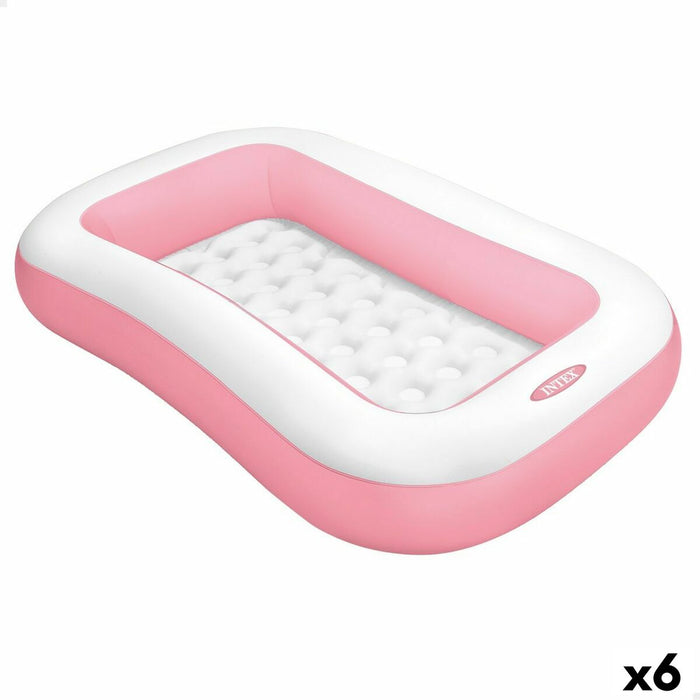 Piscină Gonflabilă pentru Copii Intex Alb Roz 90 L 167 x 26 x 101 cm (6 Unități)