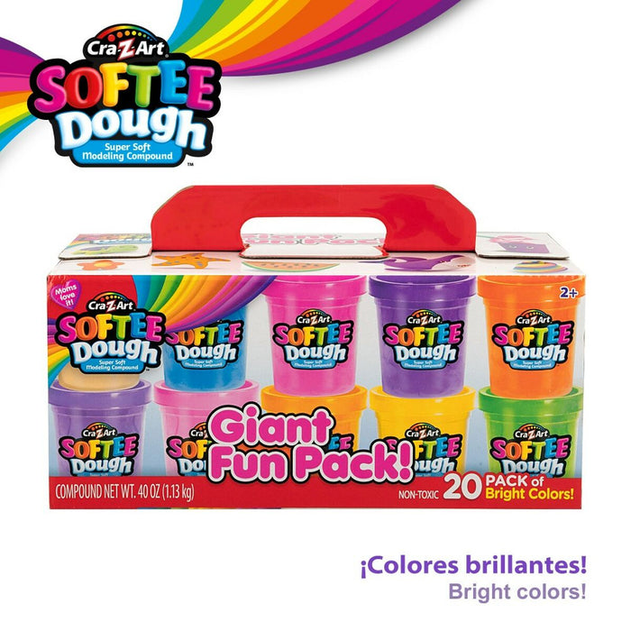 Joc de Plastilină Cra-Z-Art 20 Piese (3 Unități)