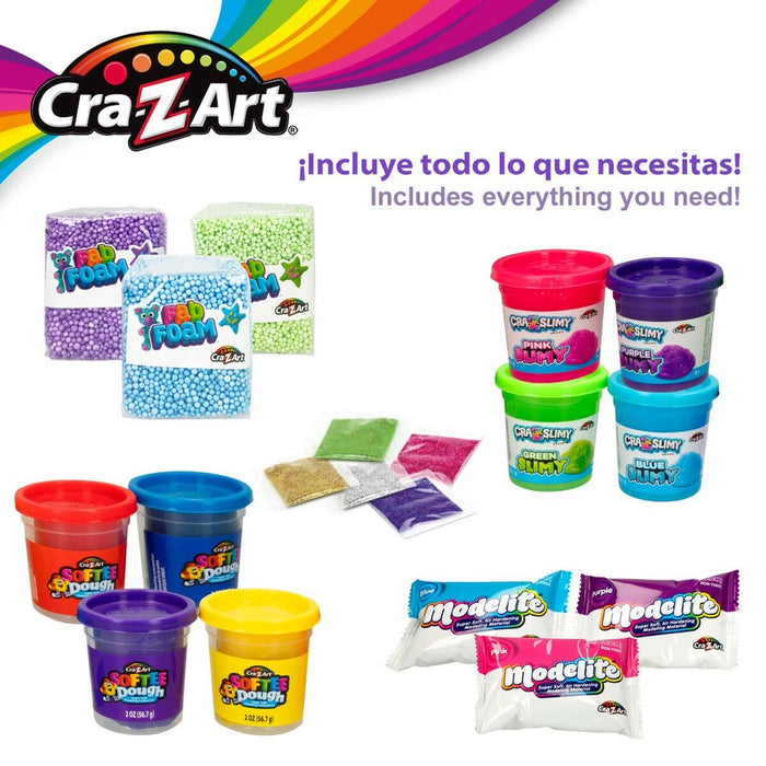 Joc de Plastilină Cra-Z-Art (4 Unități) Slime