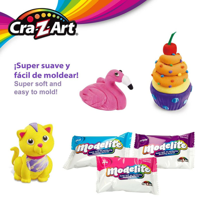 Joc de Plastilină Cra-Z-Art (4 Unități) Slime