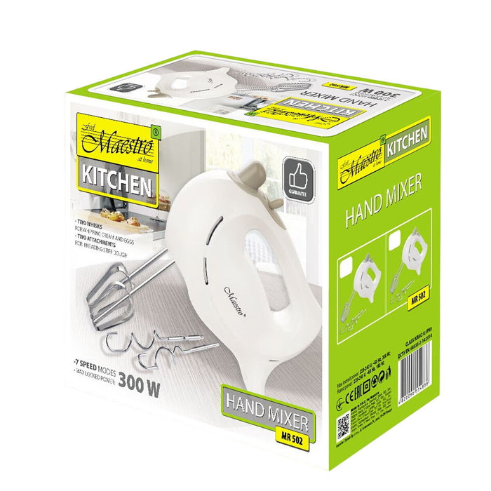 Mixer Manual Feel Maestro MR-502NEW Alb Bronz 300 W