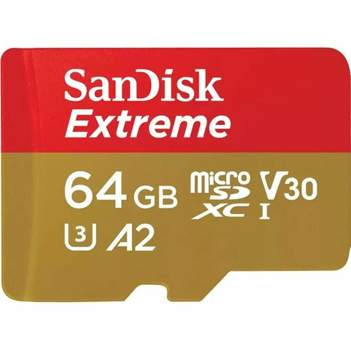 Card de Memorie Micro SD cu Adaptor SanDisk Extreme 64 GB