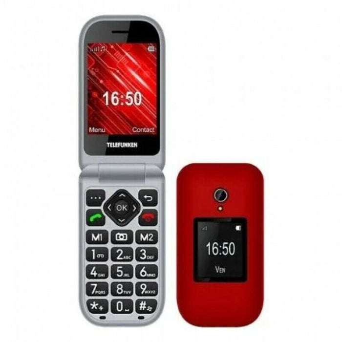 Telefon Mobil pentru Persoane Vârstnice Telefunken S460 16 GB 1,3" 2,8"
