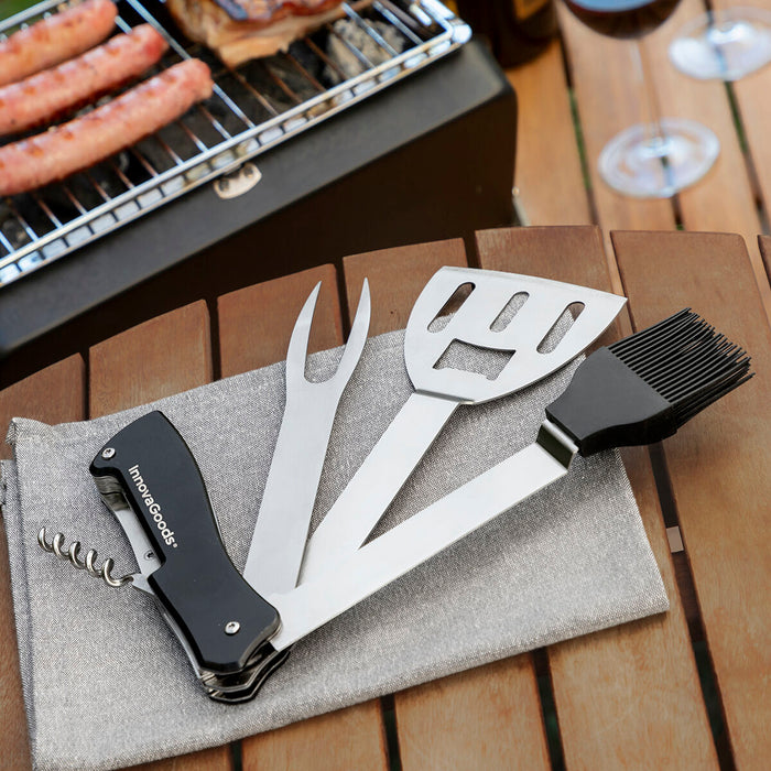 Set de ustensile pentru grătar 5 în 1 Bbkit InnovaGoods