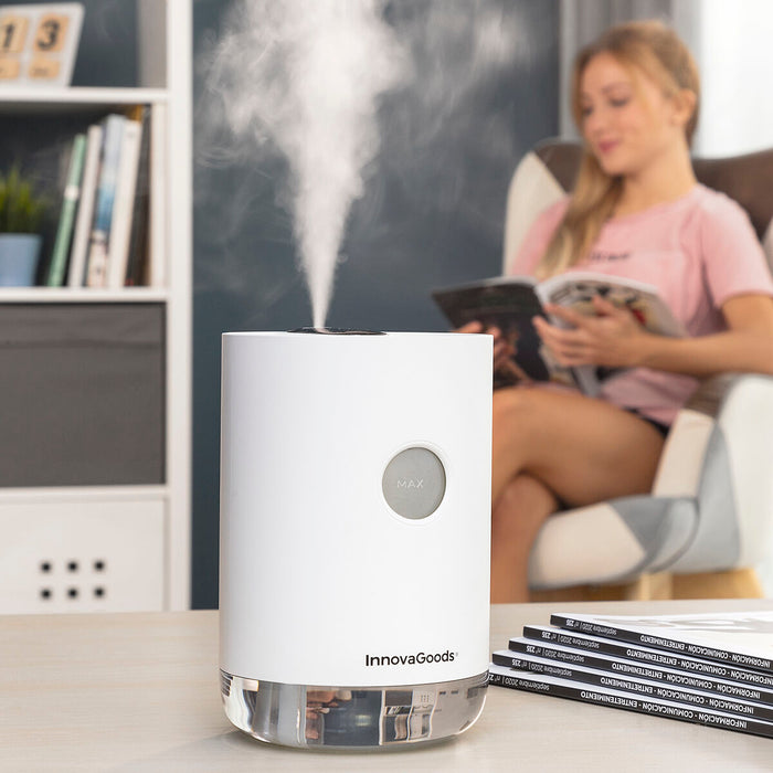Umidificator cu ultrasunete reîncărcabil Vaupure InnovaGoods