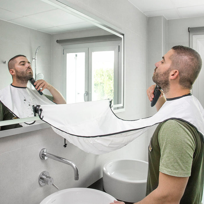 Bavetă pentru tuns barba cu ventuze Bibdy InnovaGoods