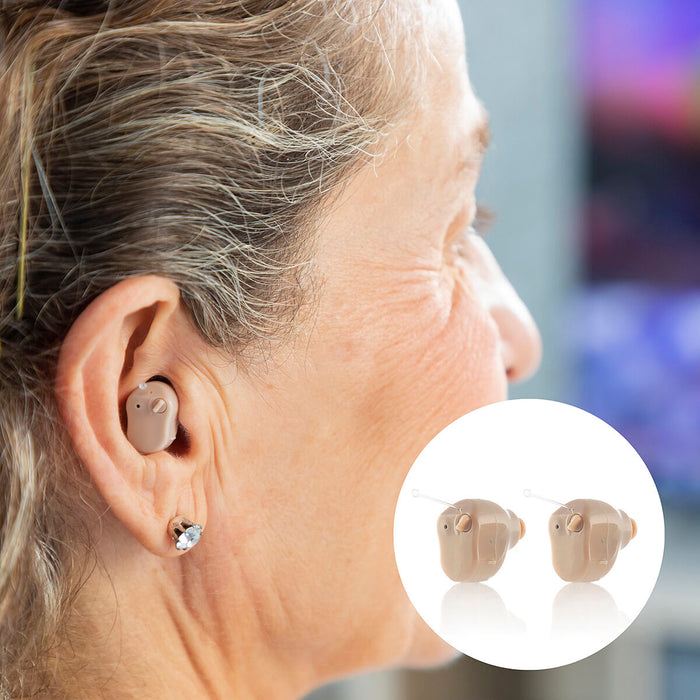 Amplificator de sunet intra-auricular cu accesorii Hearzy InnovaGoods 2 Unități