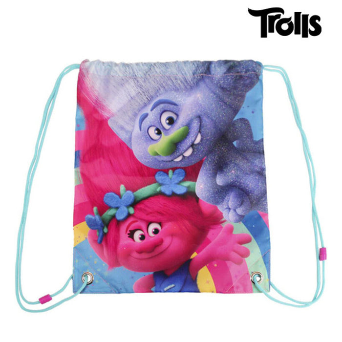 Geantă Rucsac cu Bretele din Frânghie Trolls (31 x 38 cm)