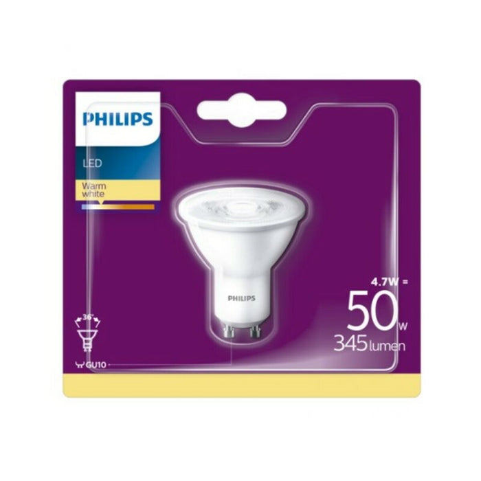 Bec LED Dicroic Philips Bombilla GU10 A+ 4,6W GU10 50 W 380 lm (2700k) (2700 K)