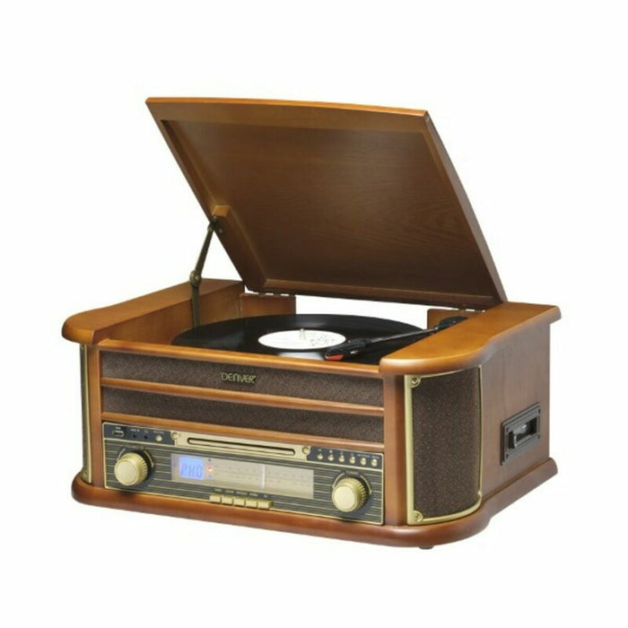 CD Player Denver Electronics MCR-50MK3 USB 5W Lemn