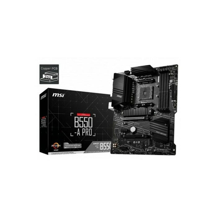 Placă de Bază MSI B550-A PRO ATX AM4 AMD B550 AMD AMD AM4