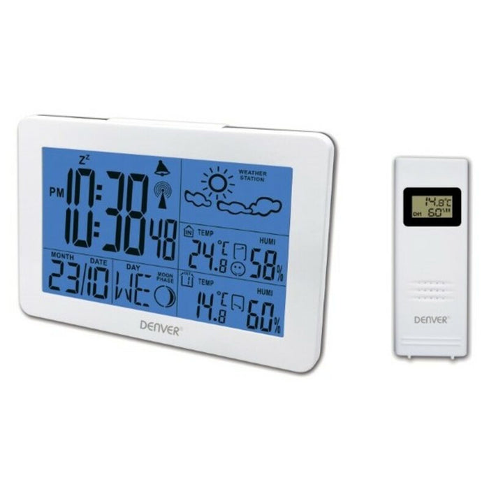 Stație Meteorologică Multifuncțională Denver Electronics WS-530 Alb