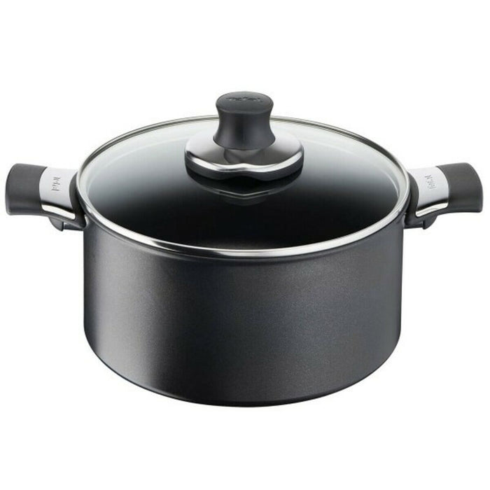 Caserolă Cu Capac Tefal EXCELLENCE 20CM 2,8 L Aluminiu Negru Multicolor Ø 20 cm