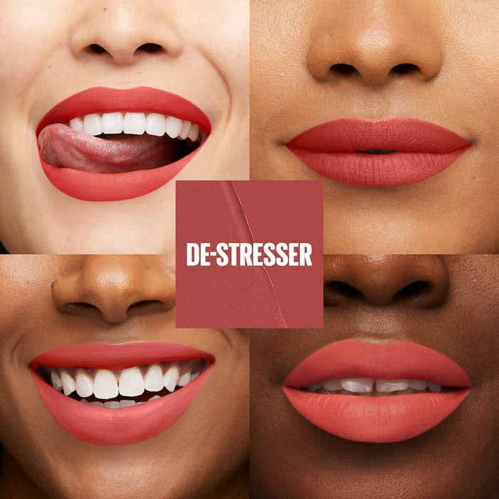 Ruj lichid Maybelline Superstay Matte Ink Moodmakers Nº 435 De-stresser 5 ml