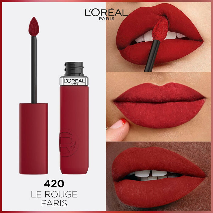 Ruj lichid L'Oreal Make Up Infaillible Matte Resistance True Romance Nº 420 (1 Unități)