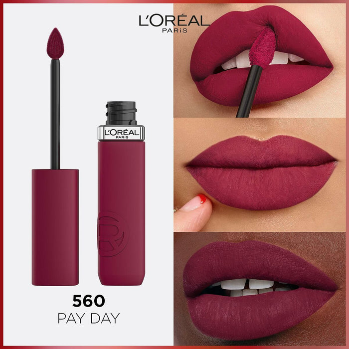 Ruj lichid L'Oreal Make Up Infaillible Matte Resistance Pay Day Nº 560 (1 Unități)