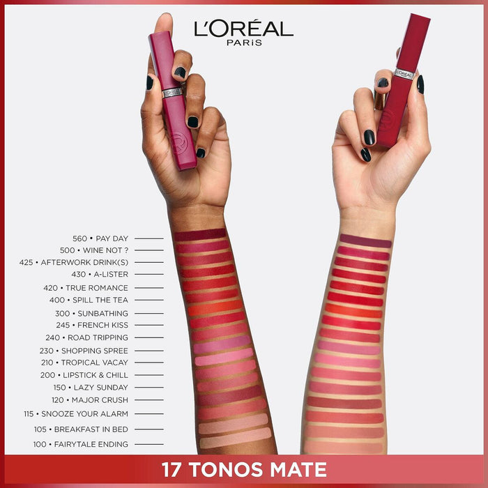 Ruj lichid L'Oreal Make Up Infaillible Matte Resistance Pay Day Nº 560 (1 Unități)