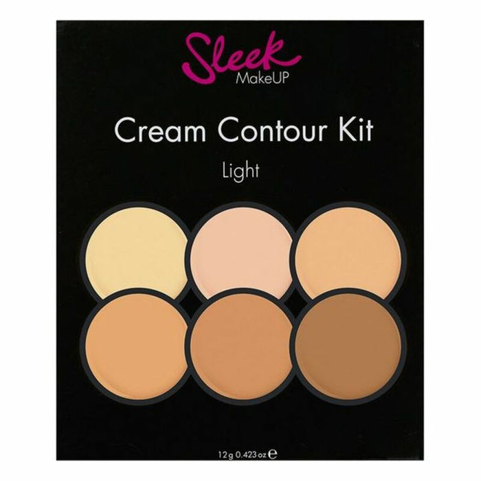 Paletă Sleek Cream Contour Kit Iluminator Machiaj Light
