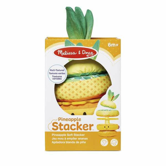 Blocuri Stivuibile Melissa & Doug Ananas Jucărie 5 Piese