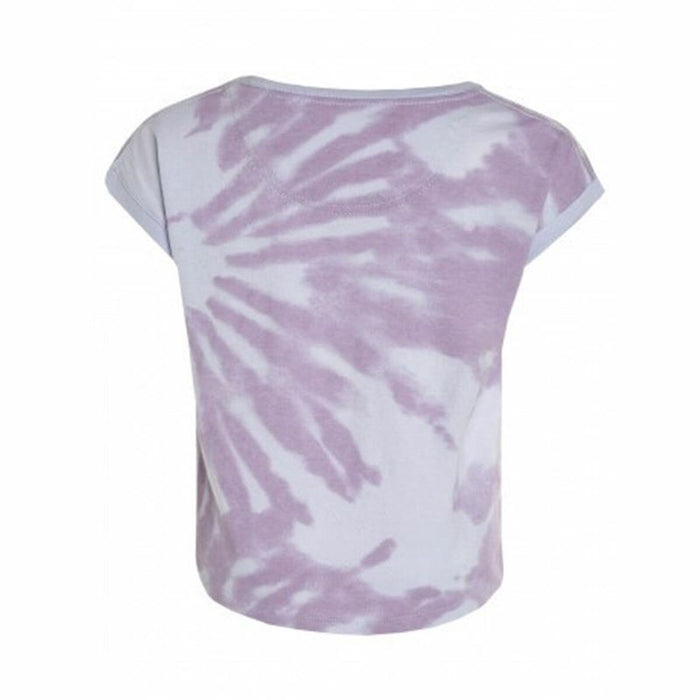 Tricou cu Mânecă Scurtă pentru Copii Converse Tie Dye Prună