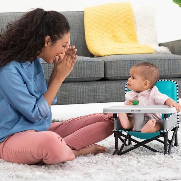 Scaun înalt SUMMER INFANT Albastru Poliester